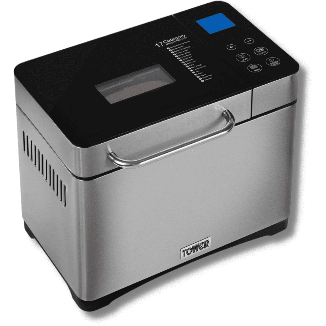 Tower Gluten Free Digital Bread Maker with Nut Dispenser